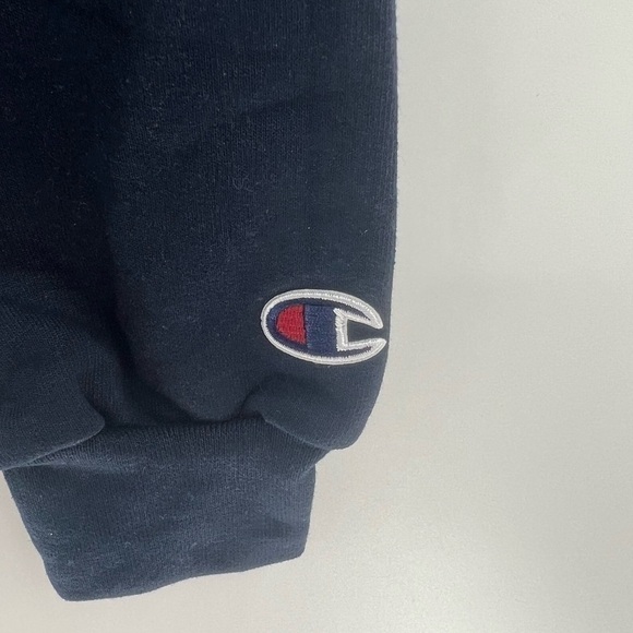 Champion Eco Crewneck Sweatshirt Black Size S - Picture 2 of 12